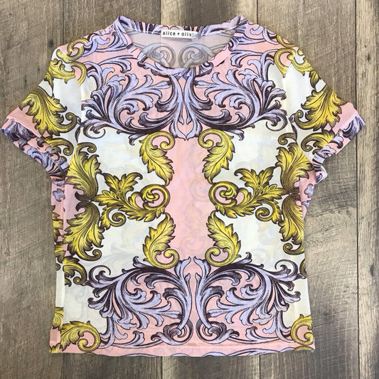 BOROQUE FILIGREE PASTEL TOP