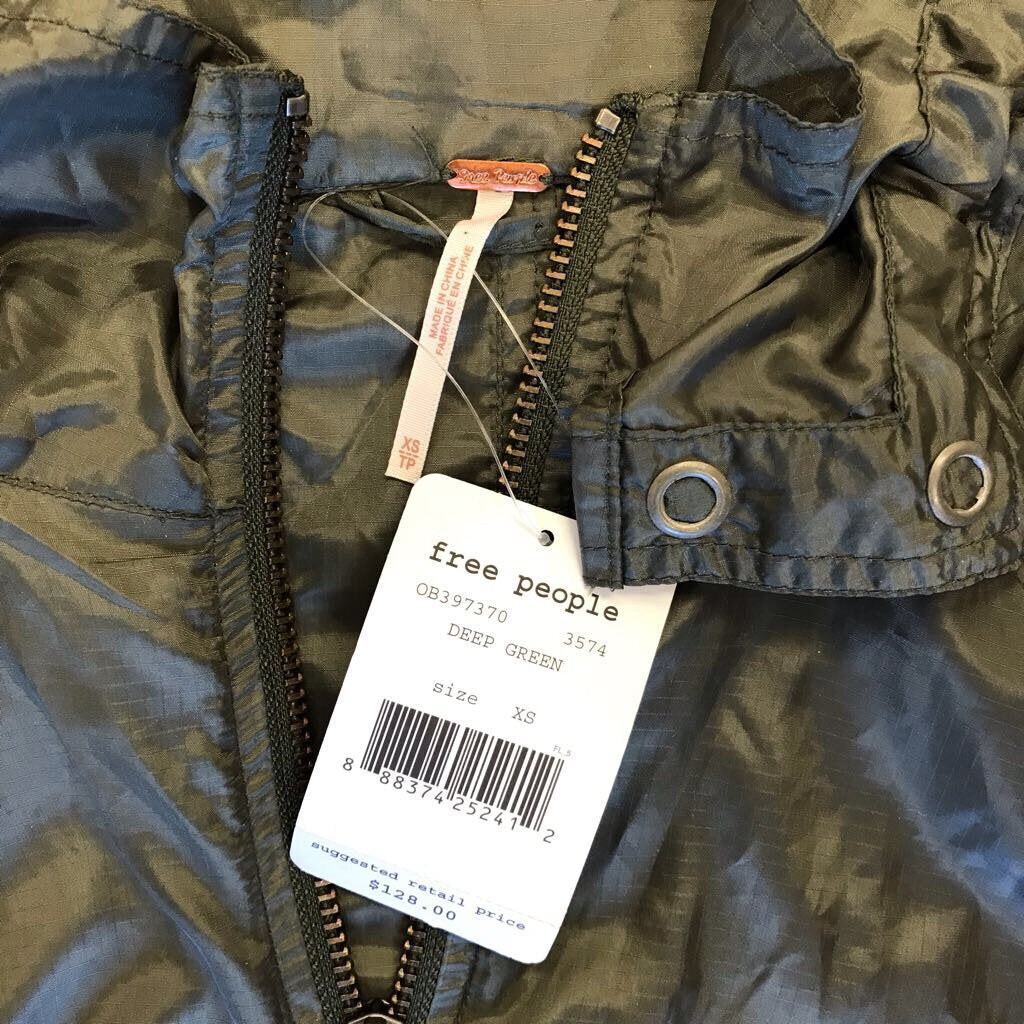 GREEN DRAWSTRING-NWT