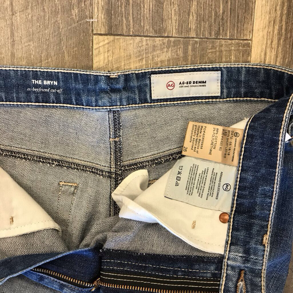 THE BRYN DENIM CUT OFF-NWT