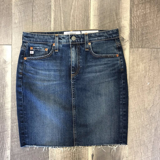 THE ERIN DENIM PENCIL SKIRT-NEW