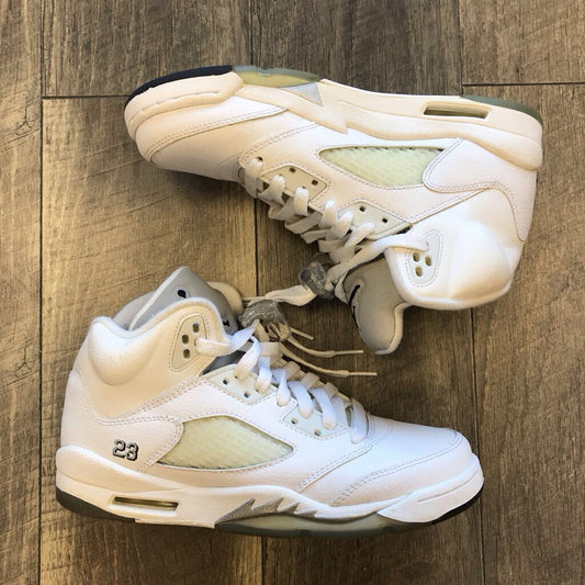 AIR JORDAN RETRO WHITE METALLIC