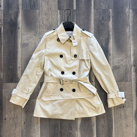 BONE TRENCH COAT- NWT