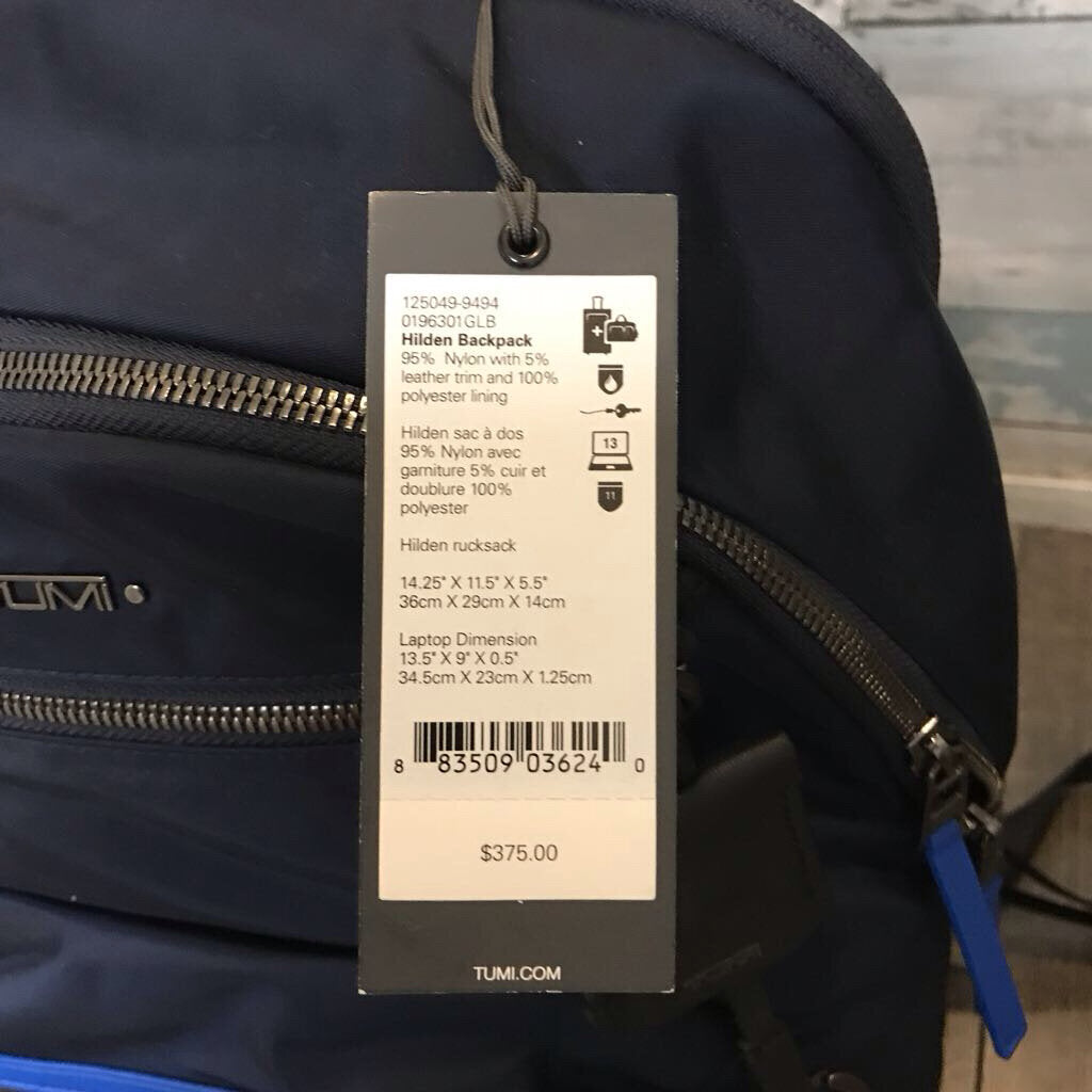 NAVY VOYAGEUR HILDEN BACKPACK