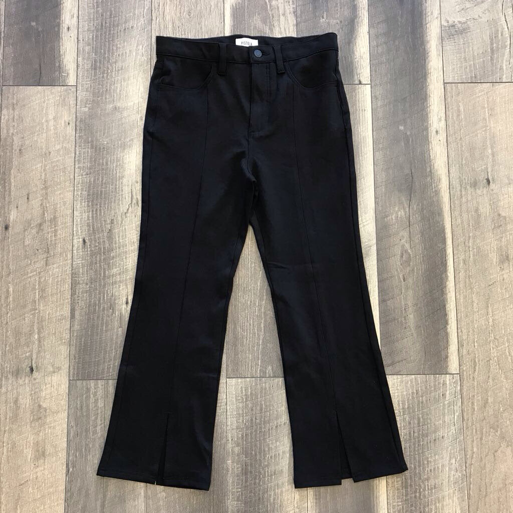 BLK SLIT PANT