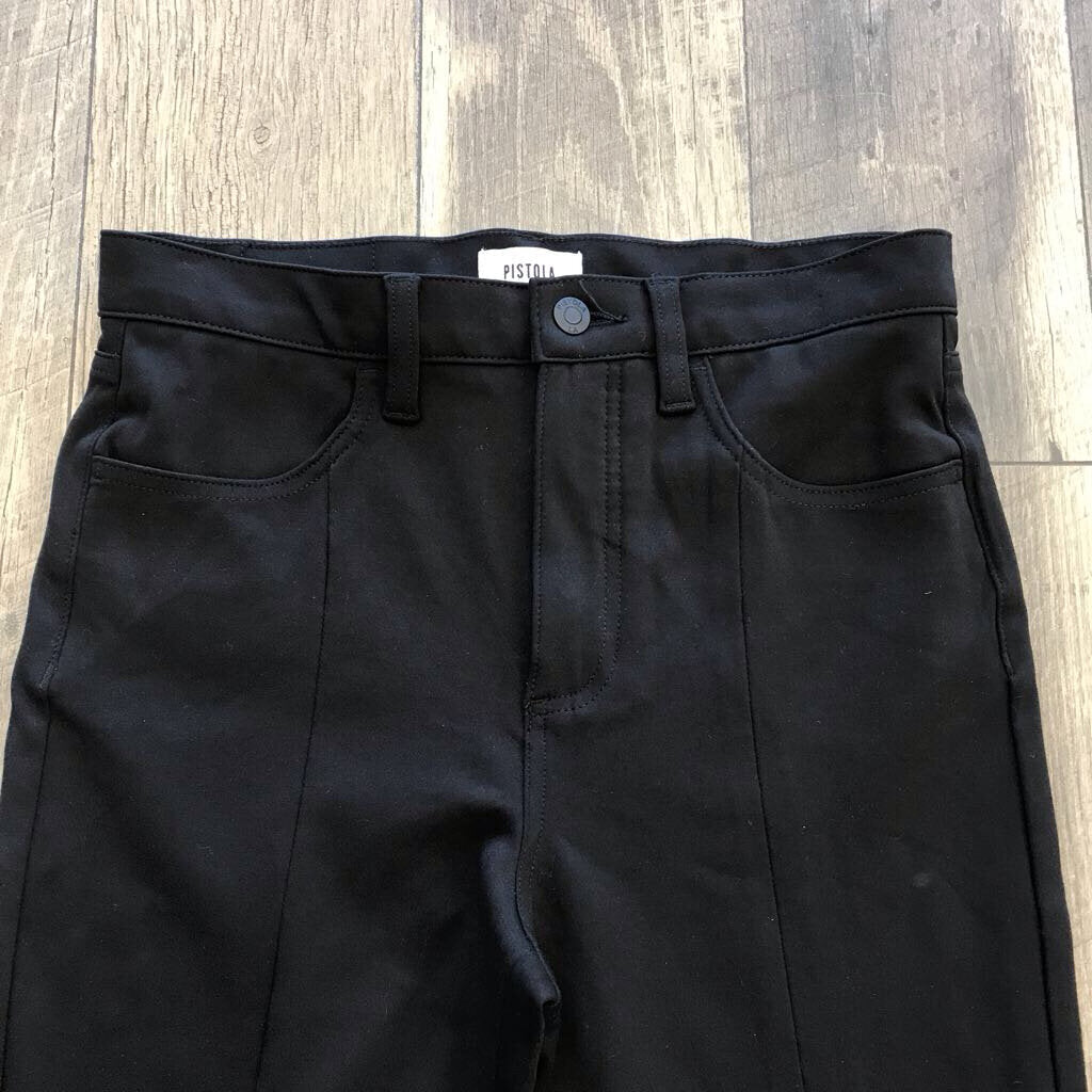 BLK SLIT PANT