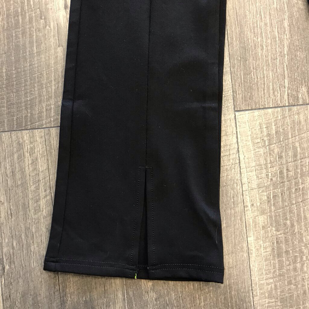 BLK SLIT PANT