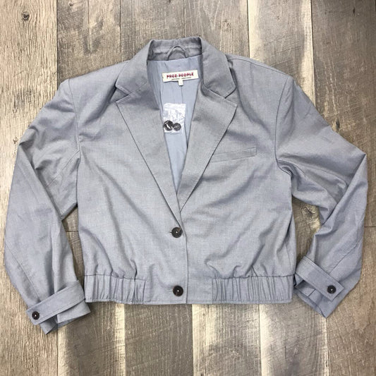 GREY BLAZER COAT-NWT