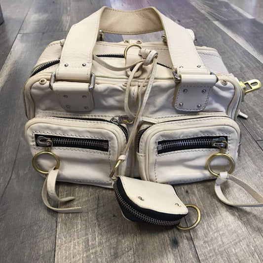 VINTAGE Y2K CREAM BETTY BAG-AS IS