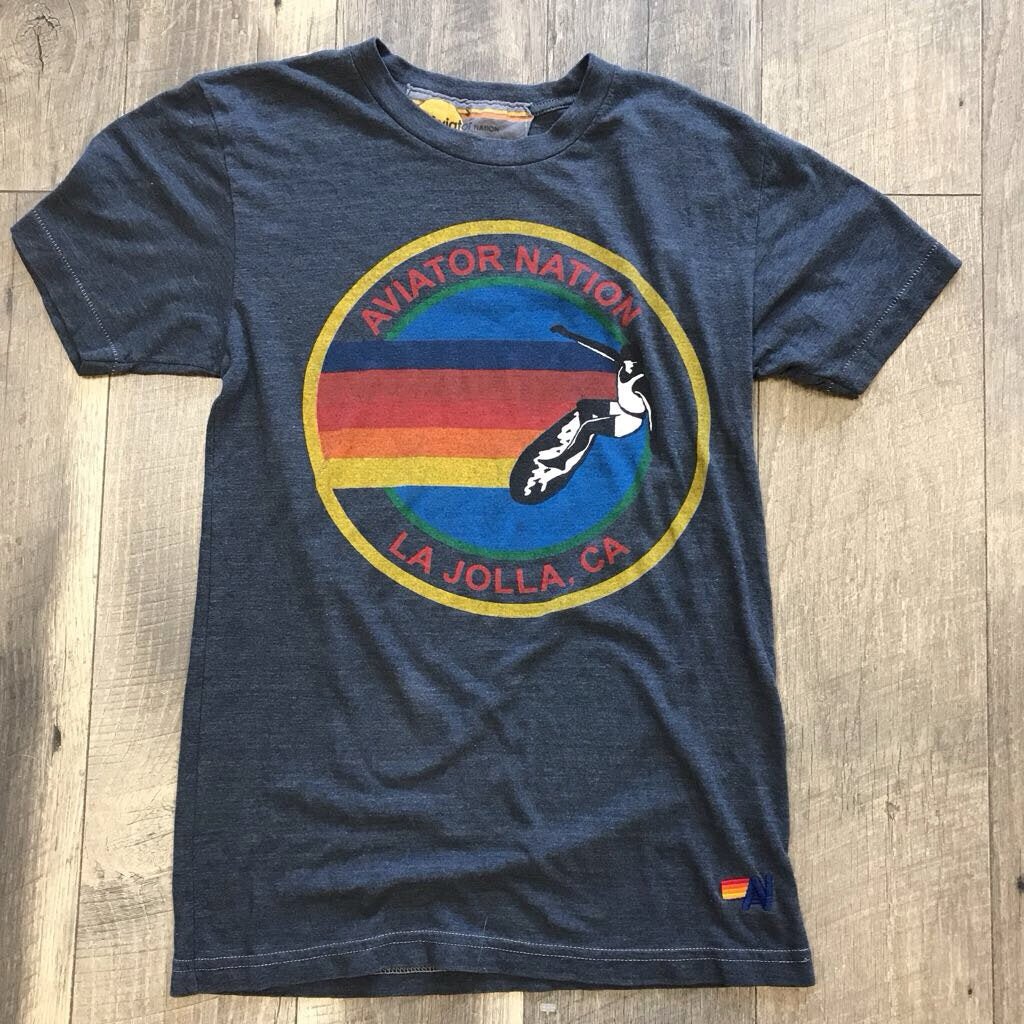 GREY SURFER TEE