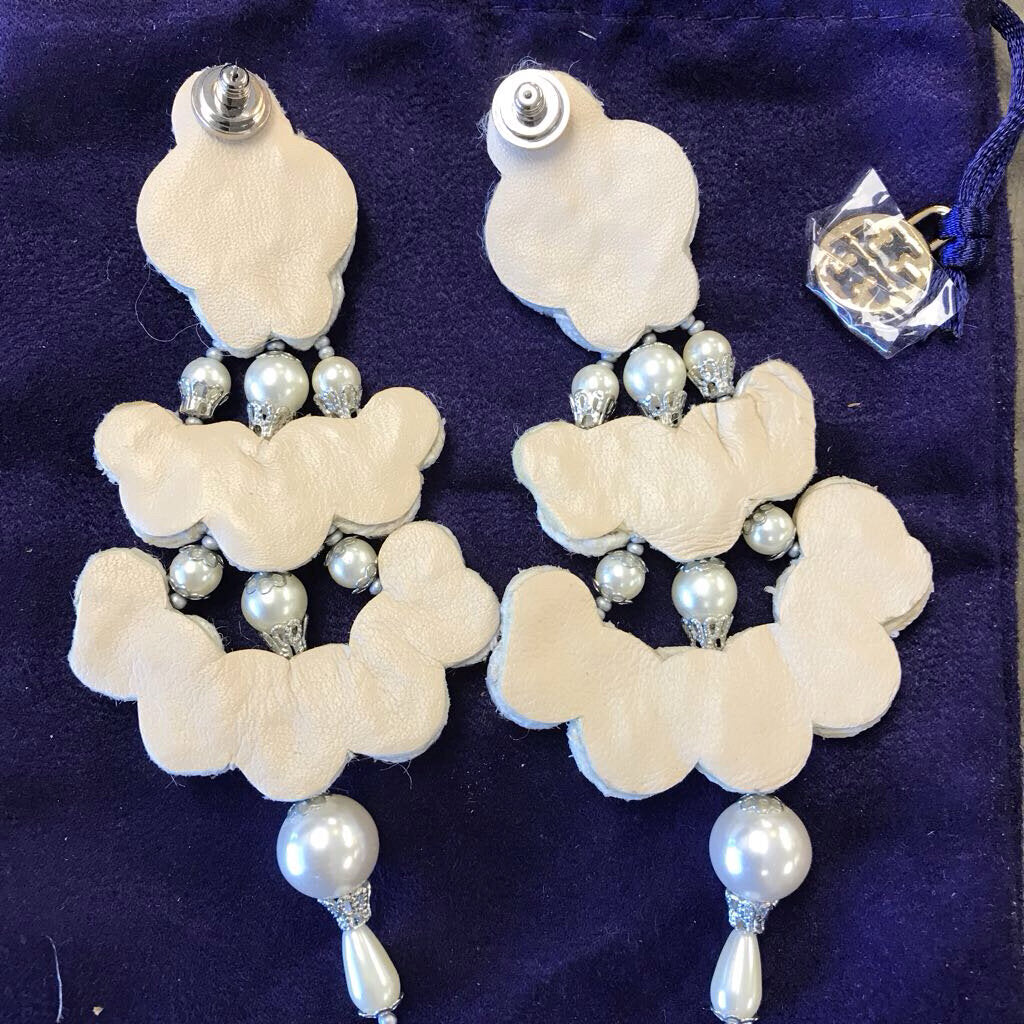 BEADED CHANDELIER EARRINGS