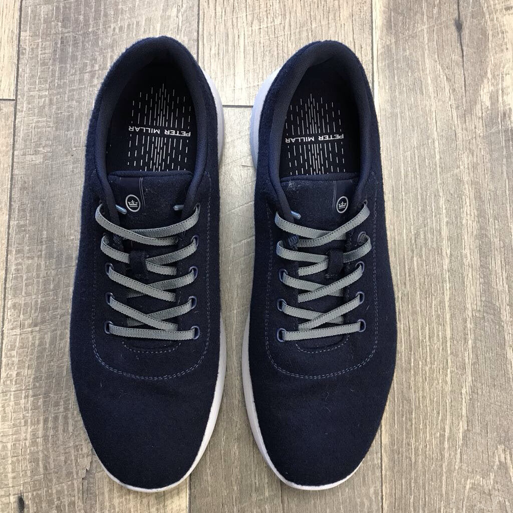 NAVY WOOL SNEAKER