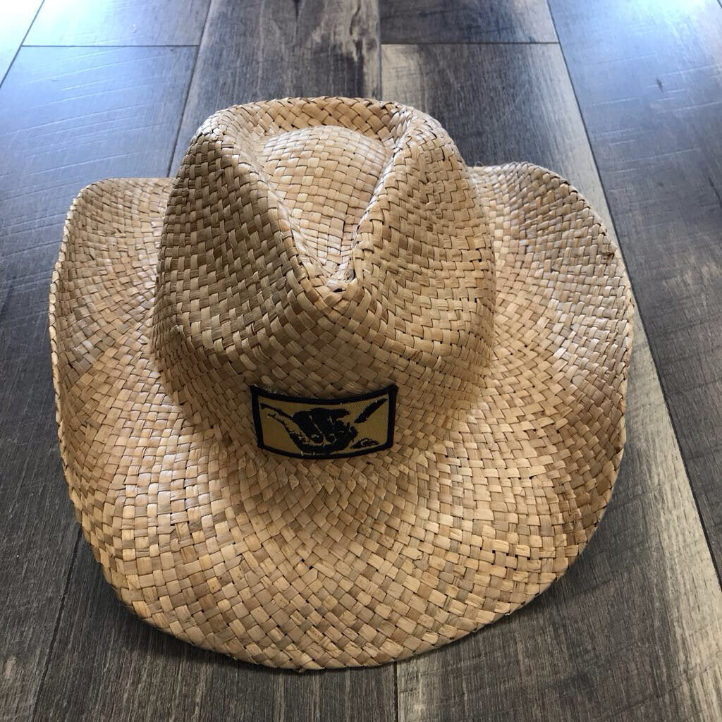 STRAW WESTERN HAT