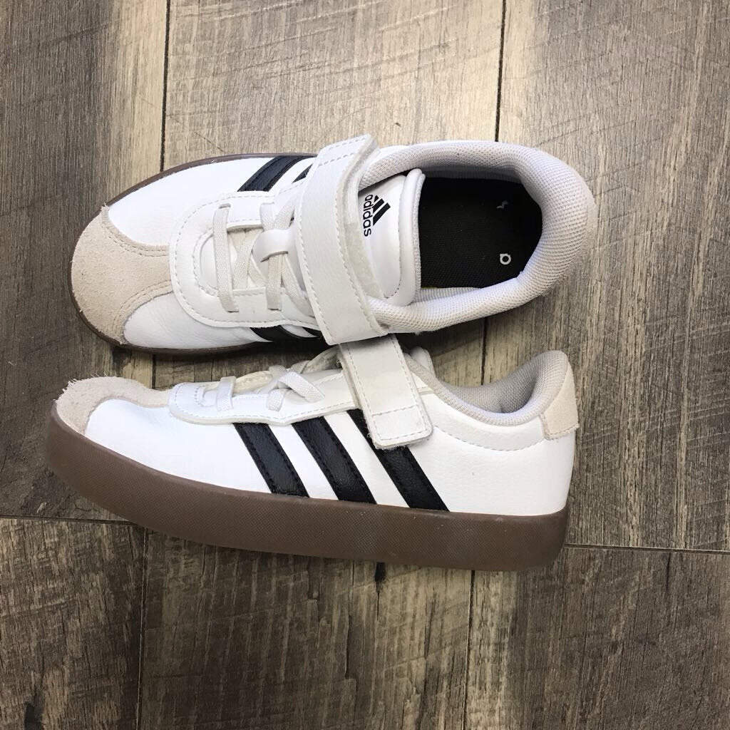 WHITE VL COURT SNEAKERS