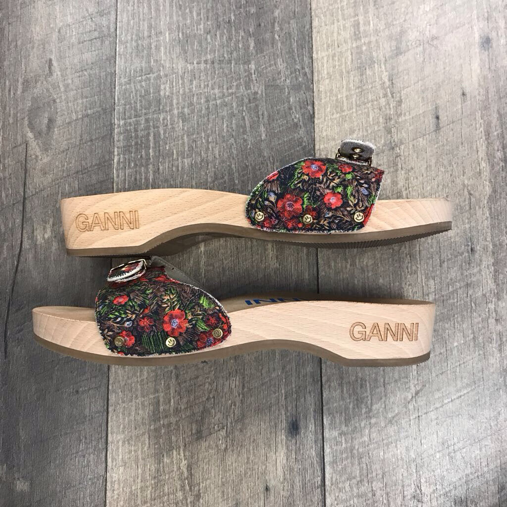 GANNI CLOG SANDAL