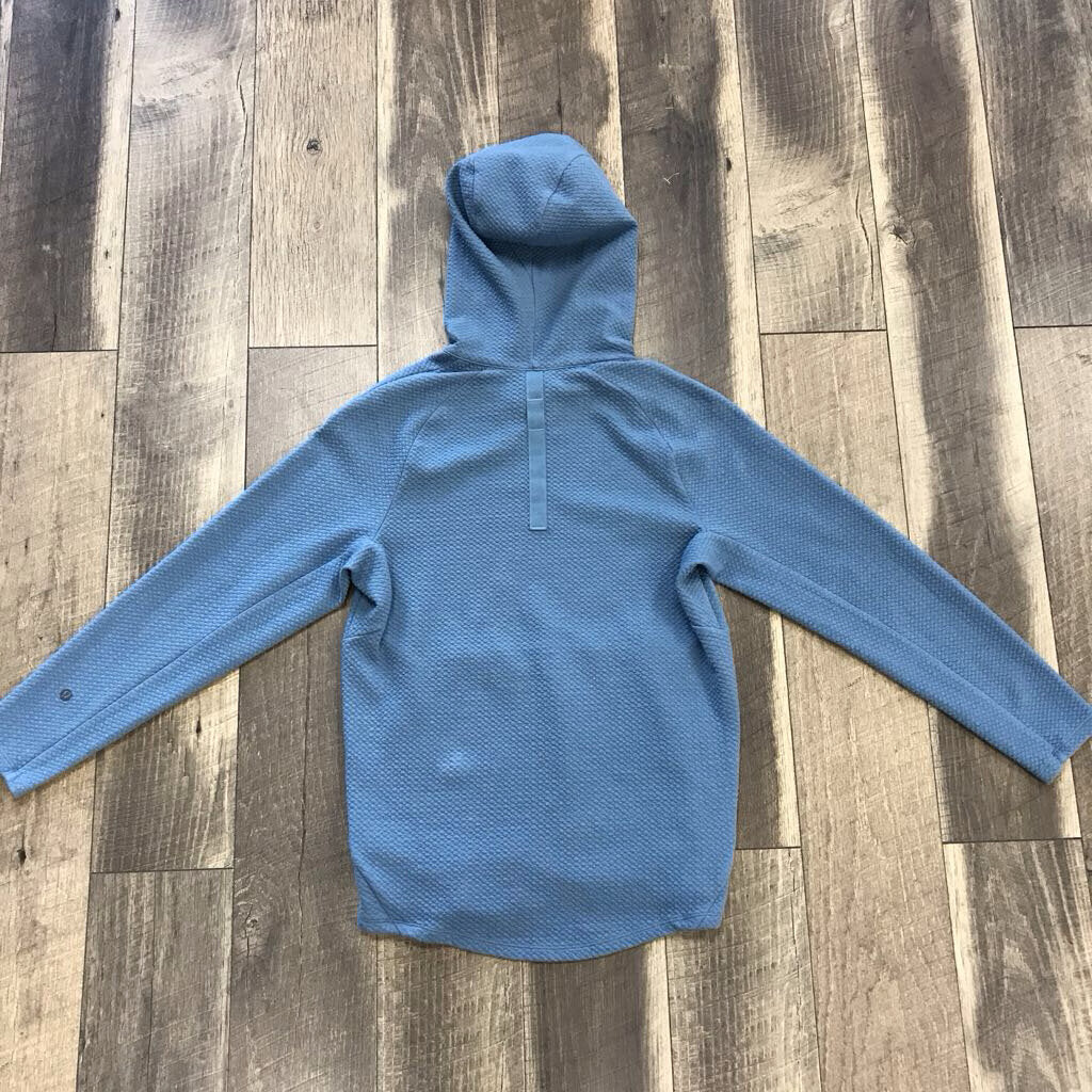 BLUE WAFFLE HOODIE