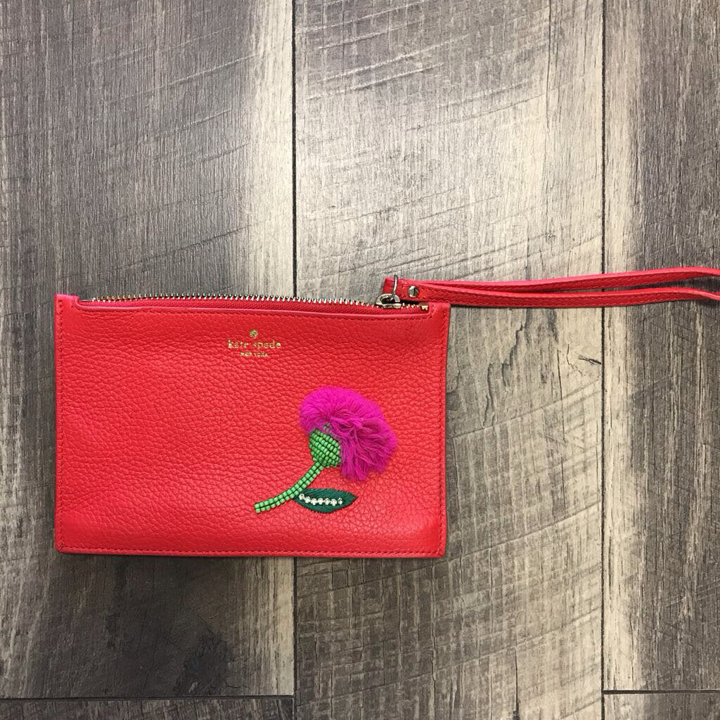 RED ON PURPOSE ZIP WRISTLET