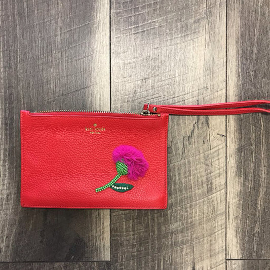RED ON PURPOSE ZIP WRISTLET