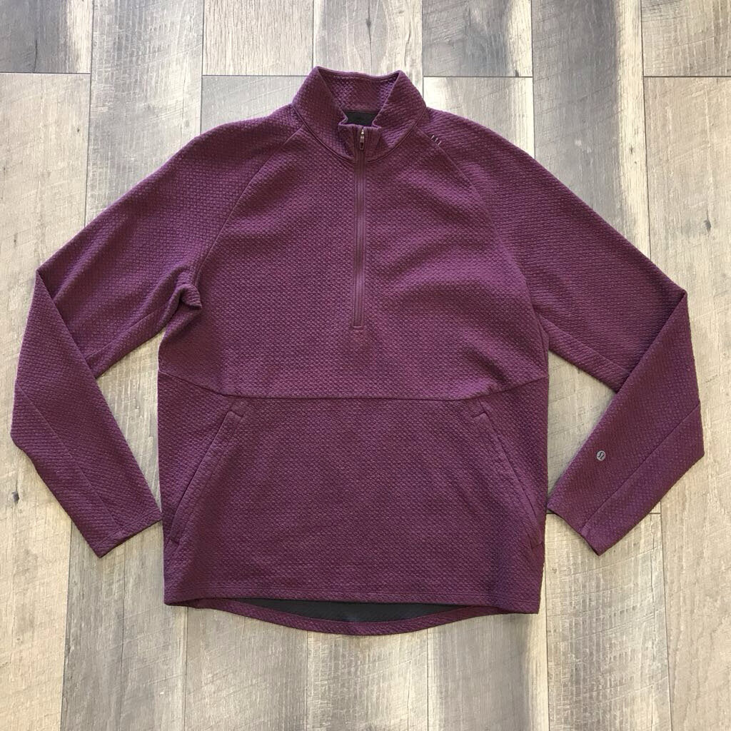 MAROON 1/4 ZIP