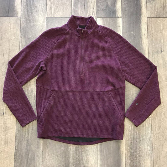 MAROON 1/4 ZIP