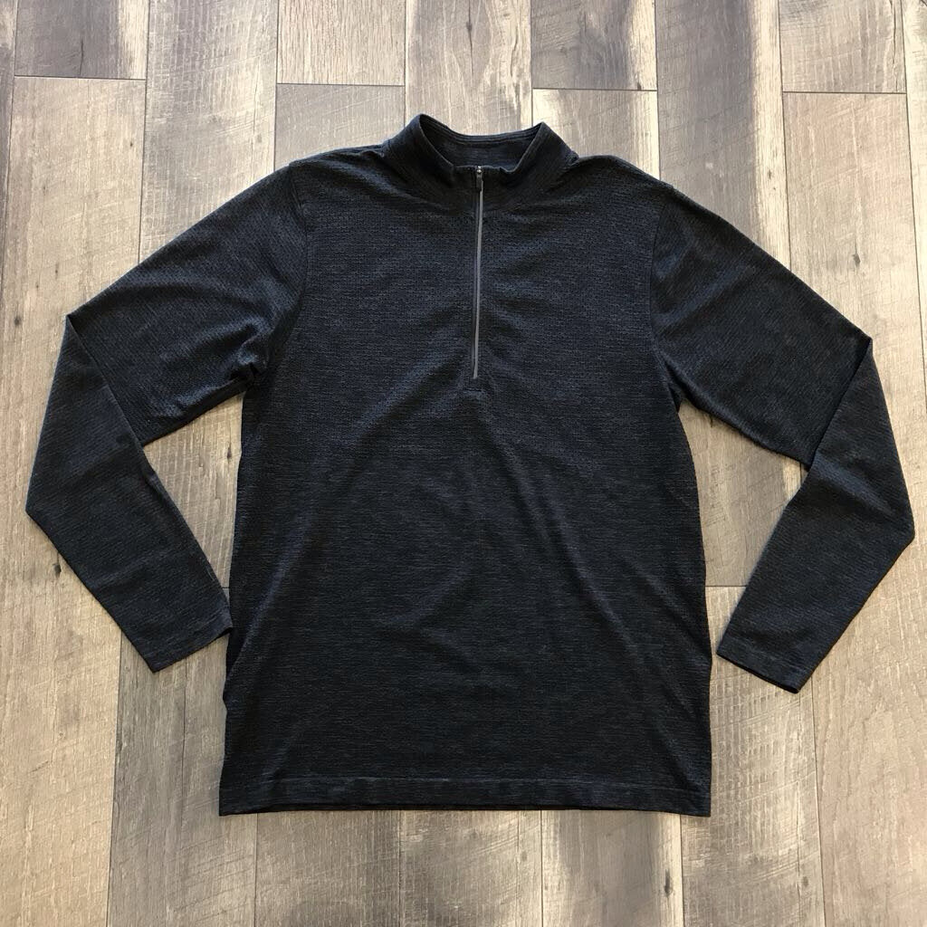GREY ACTIVE QUARTER ZIP