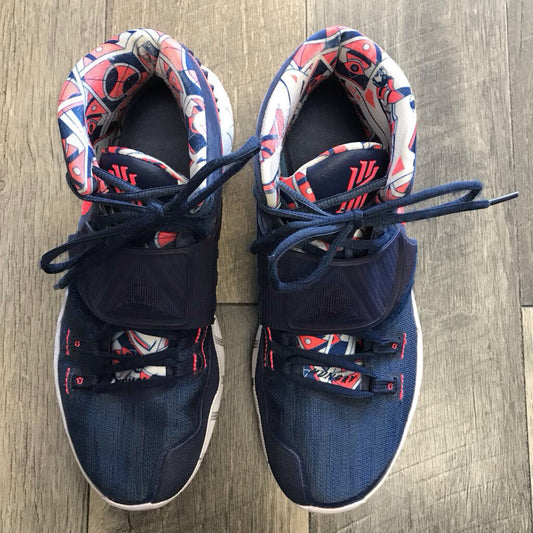 NAVY/NEON KYRIE 6 MIDNIGHT SNEAKER