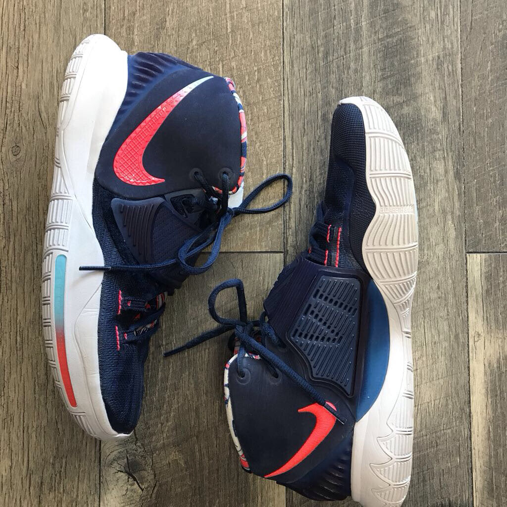 NAVY/NEON KYRIE 6 MIDNIGHT SNEAKER