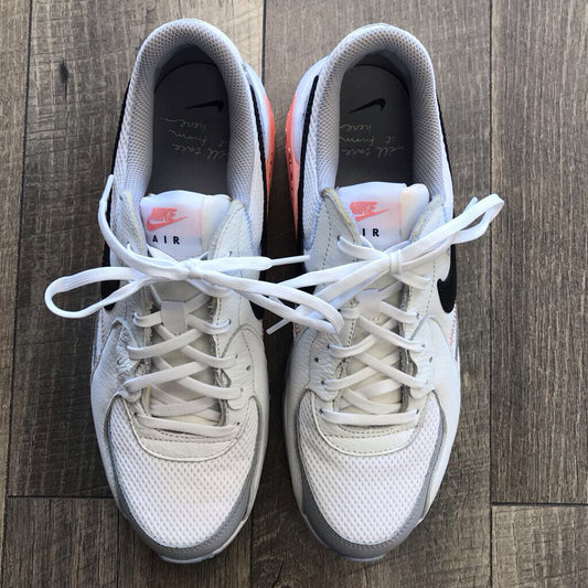 GREY/WHITE PEACH AIR MAX SNEAKER