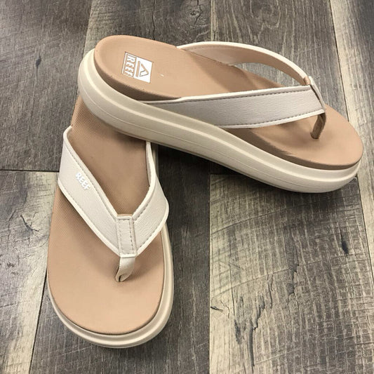 CREAM CUSHION BONDI PLATFORM SANDAL