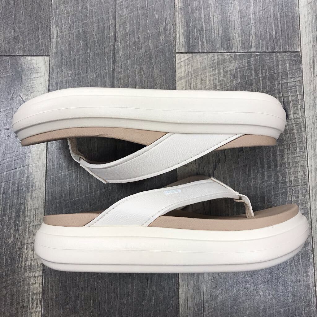 CREAM CUSHION BONDI PLATFORM SANDAL