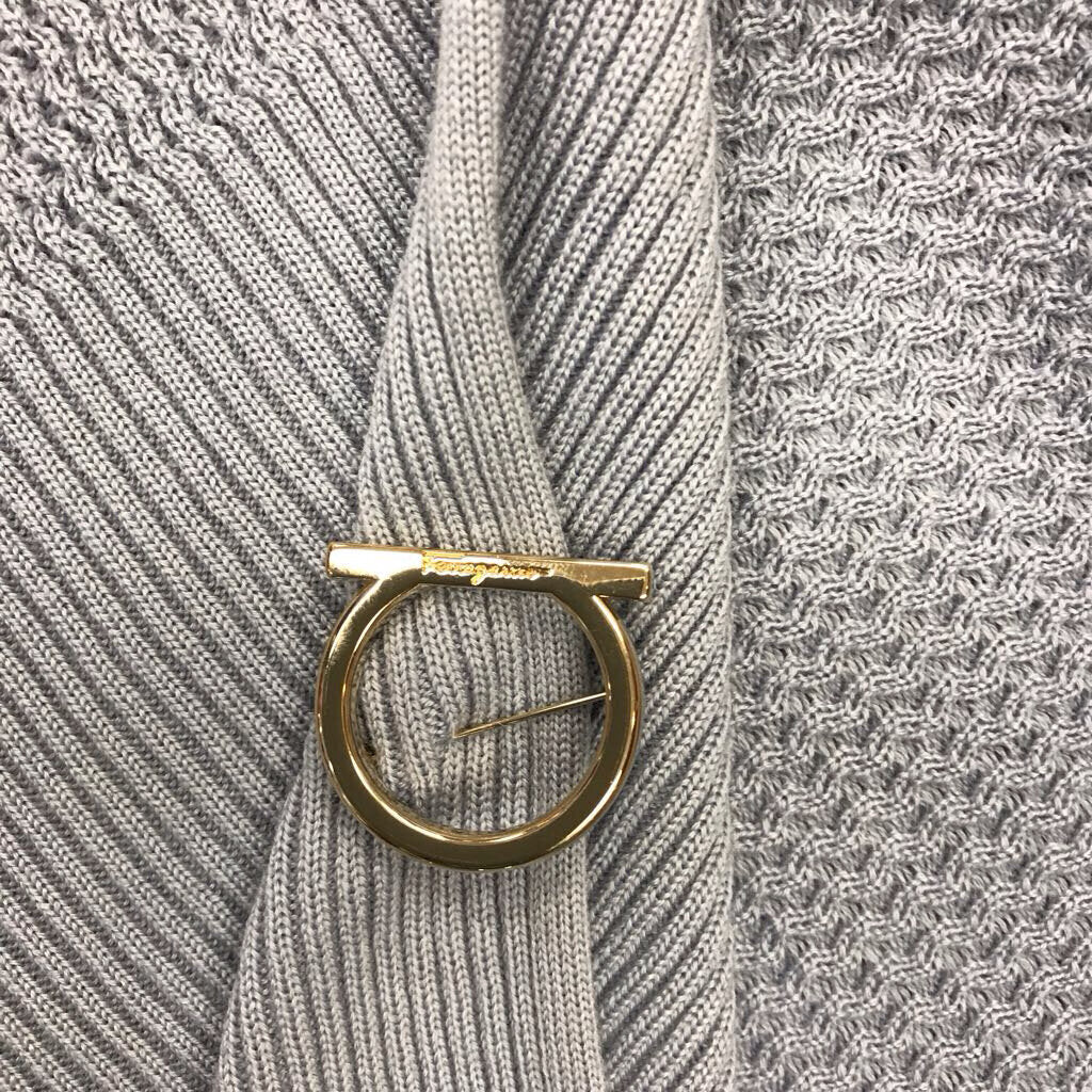 DUSTY BLUE WOOL WRAP