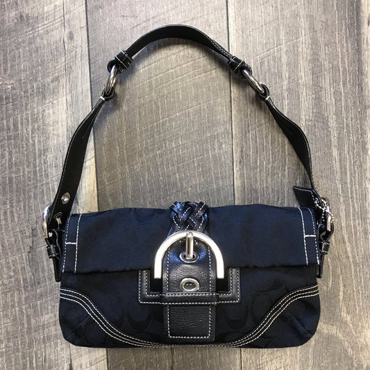 BLK Y2K SIGNATURE SOHO SHOULDER PURSE