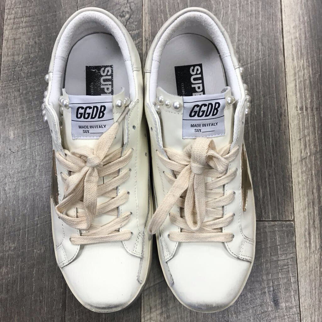CREAM SUPERSTAR PEARL SNEAKER