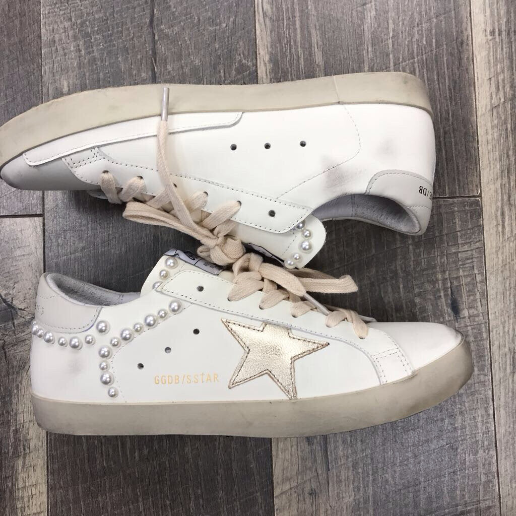 CREAM SUPERSTAR PEARL SNEAKER