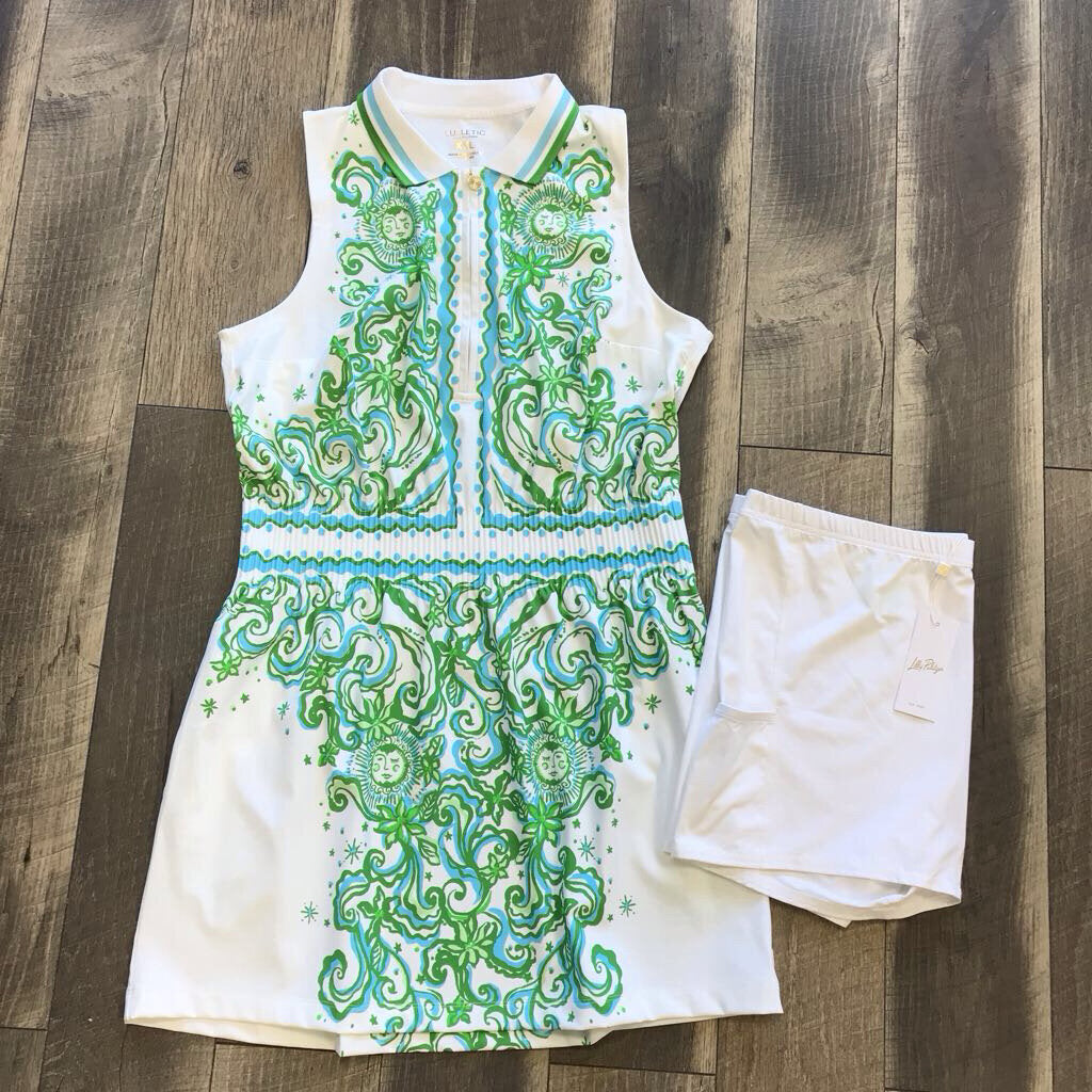 RESORT WHITE DRESS 2P -NWT