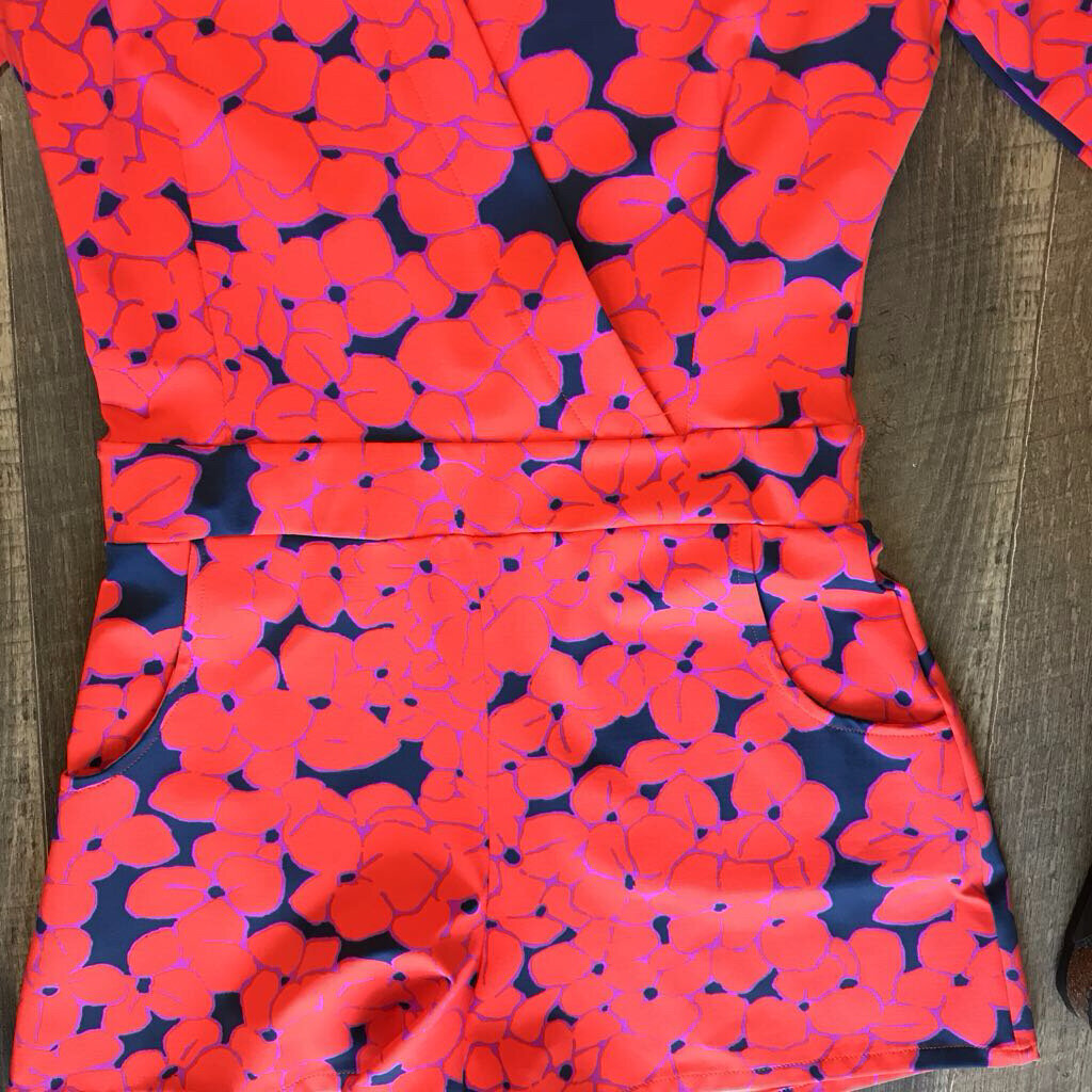 POPPY RIPTIDE ROMPER