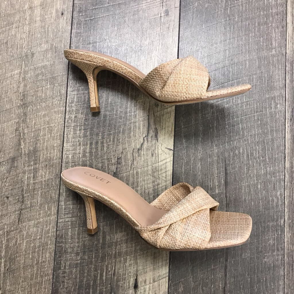 STRAW MULE HEEL