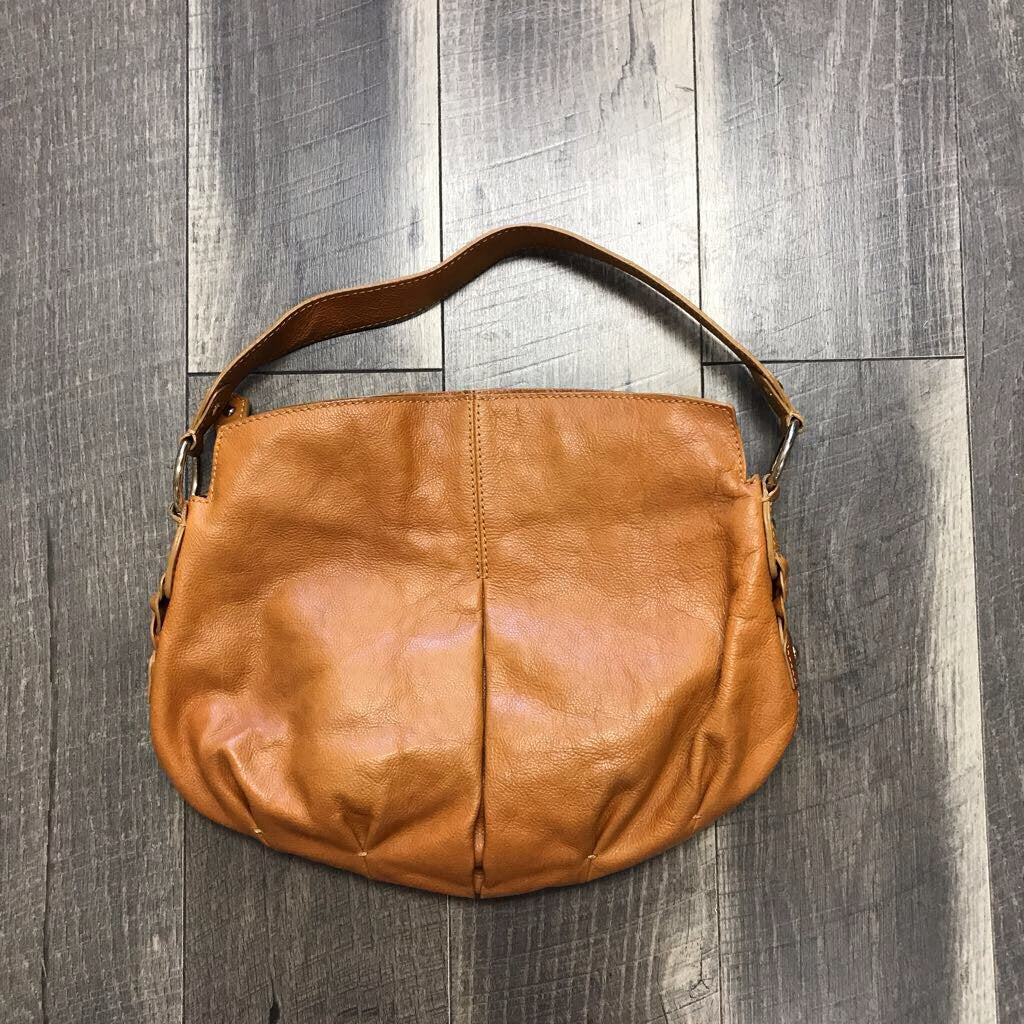 COGNAC LEATHER PURSE