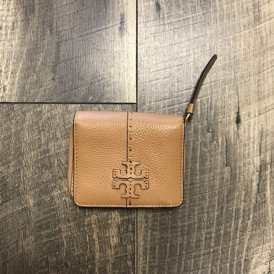 TAN PEBBLED MCRAW WALLET