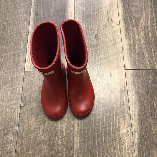 RED RAIN BOOT