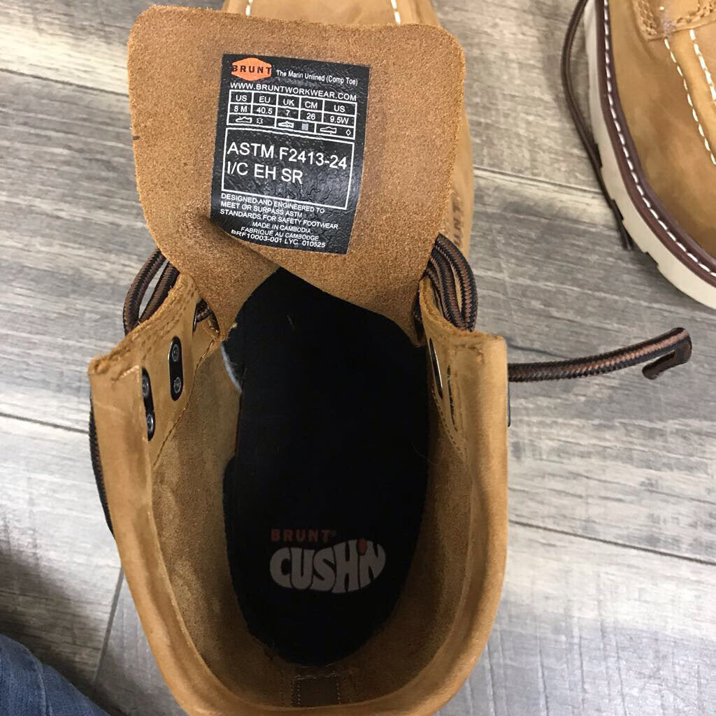 MARIN STEELE TOE WORK BOOTS