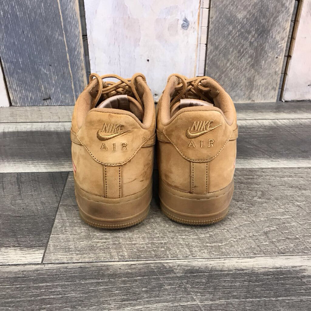 SUPREME x AIR FORCE I LOW WHEAT SNEAKER
