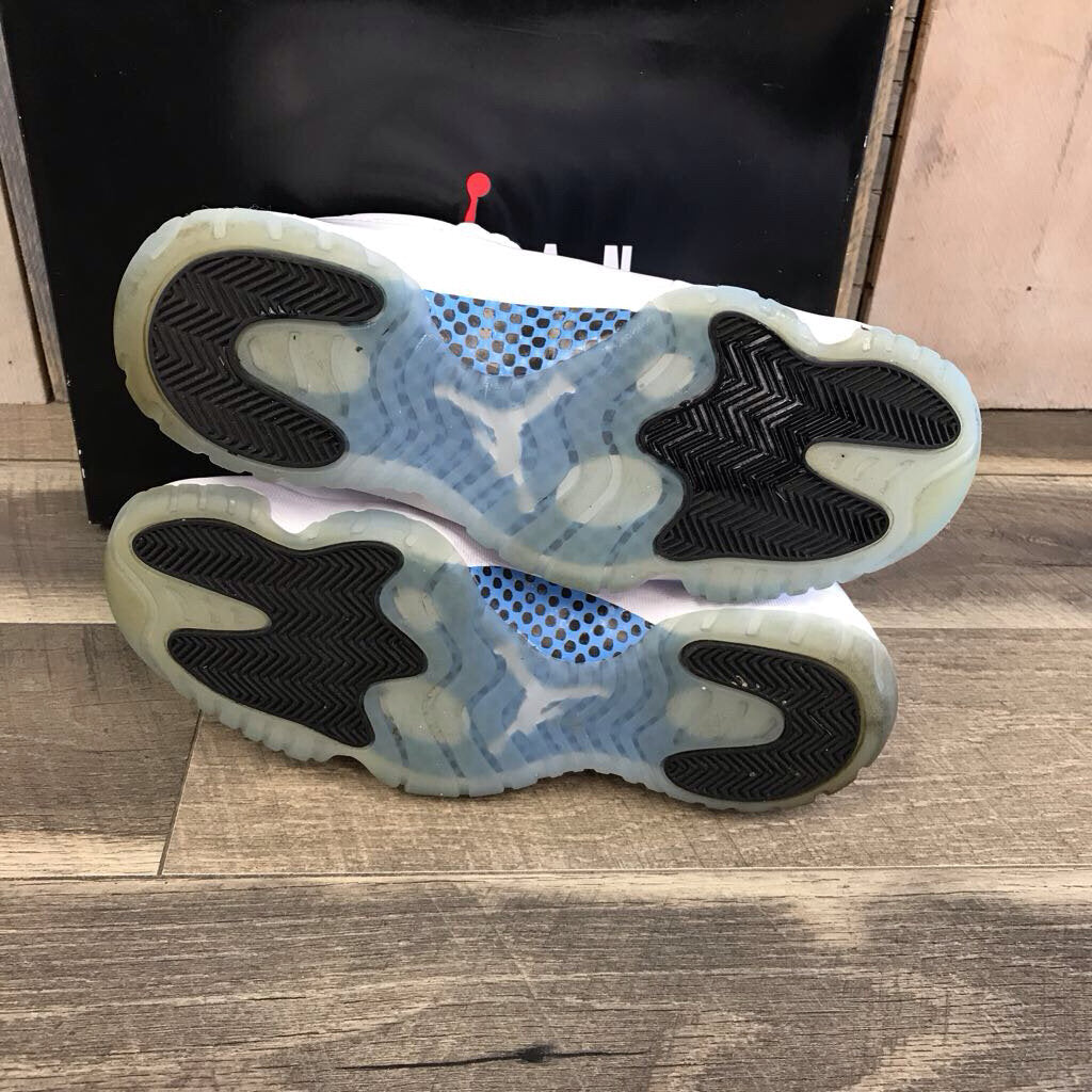 AIR JORDAN 11 RETRO WHITE/ LEGEND BLUE SNEAKERS