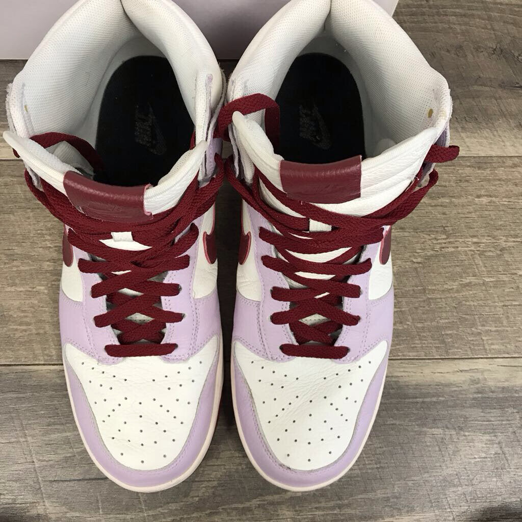 CUSTOM BERRY COBBLER HIGH TOP SNEAKERS