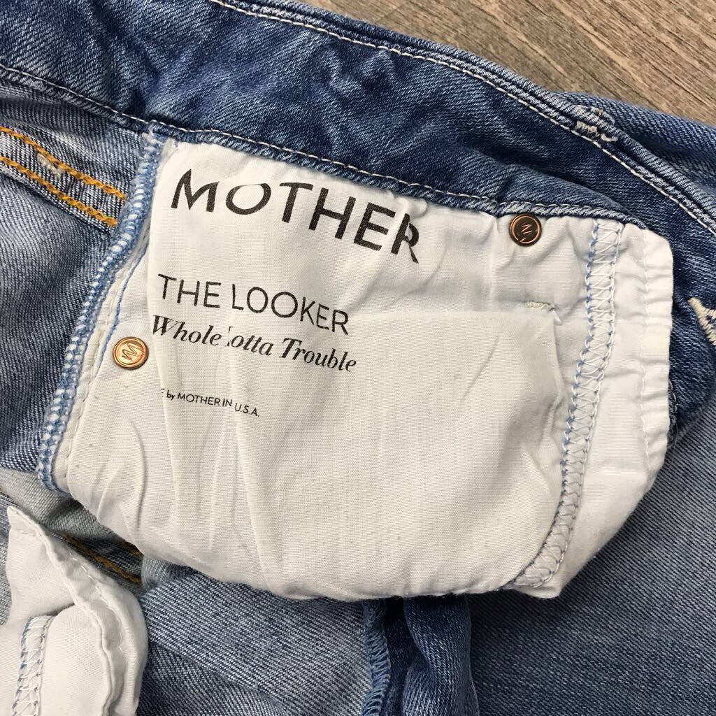 THE LOOKER DISTRESSED SKINNY JEAN