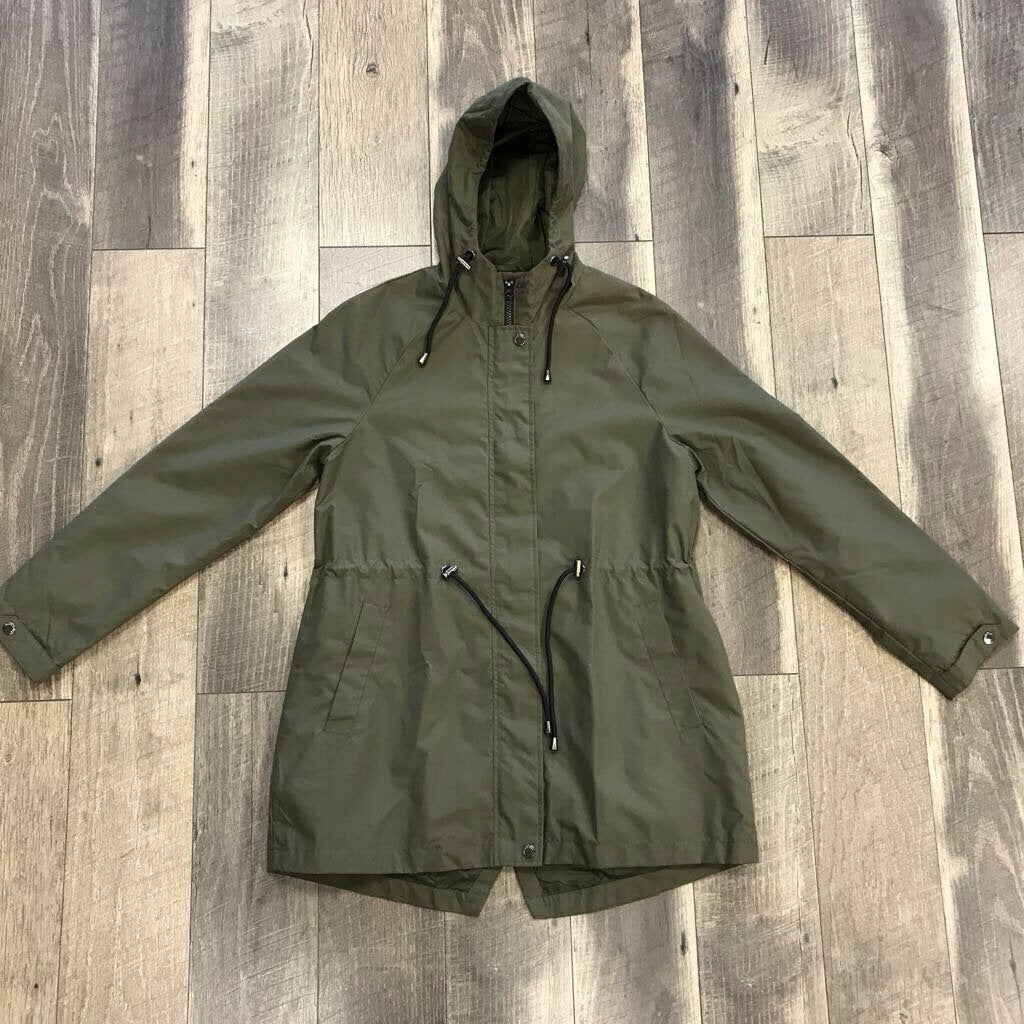 OLIVE GREEN RAINCOAT