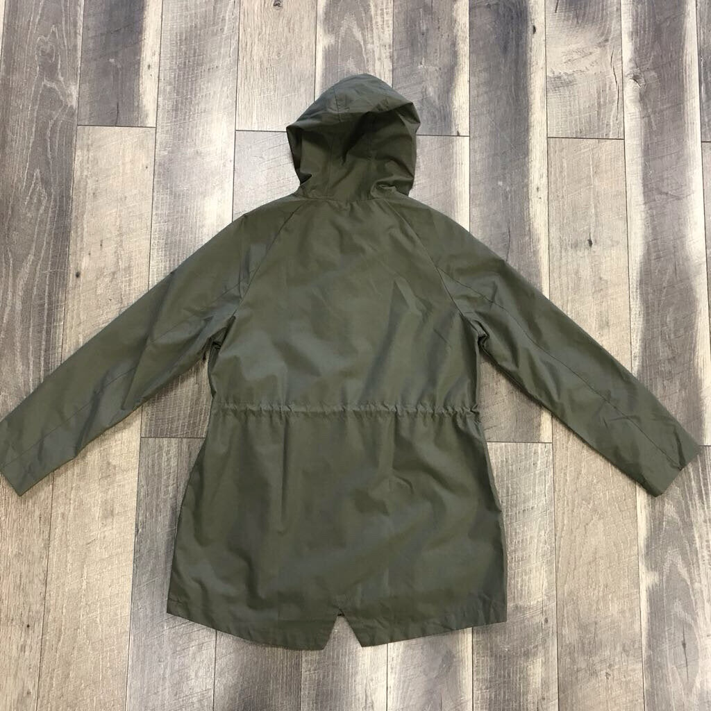 OLIVE GREEN RAINCOAT