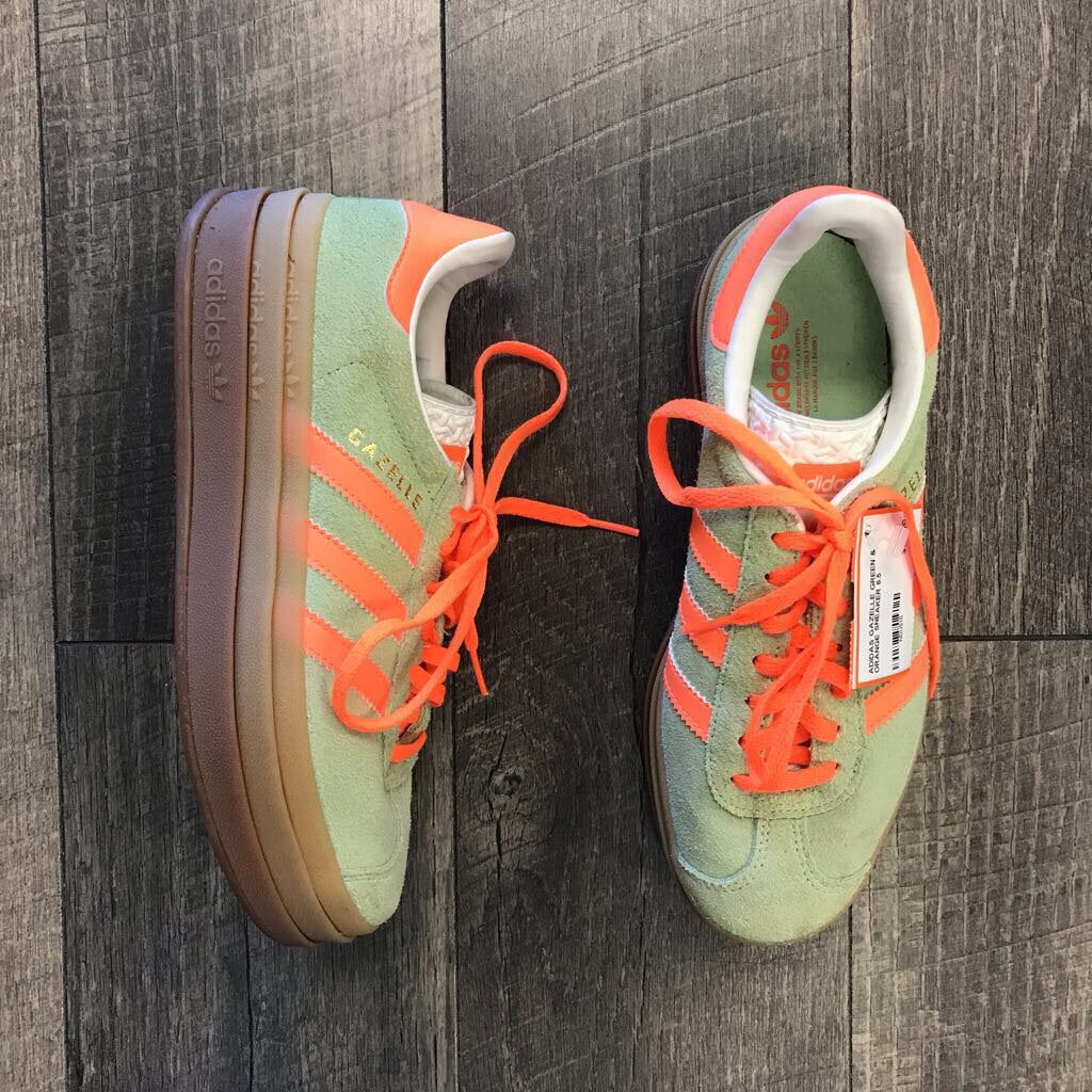 GAZELLE GREEN & ORANGE SNEAKER