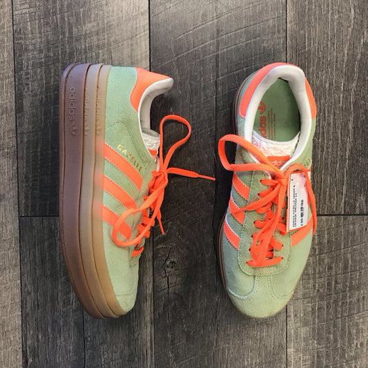 GAZELLE GREEN & ORANGE SNEAKER