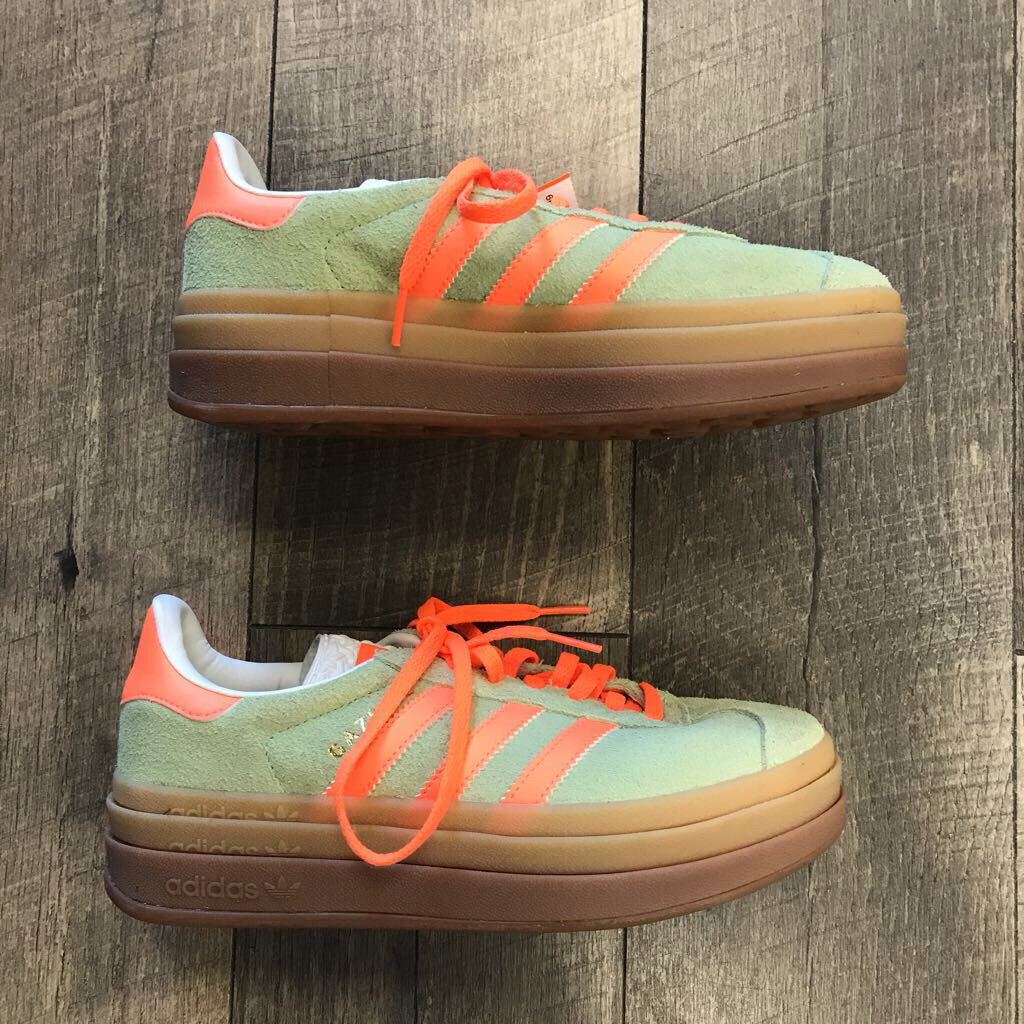 GAZELLE GREEN & ORANGE SNEAKER