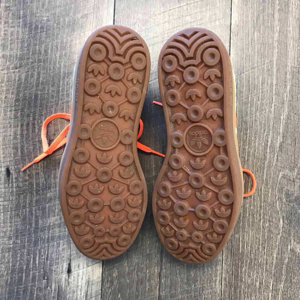 GAZELLE GREEN & ORANGE SNEAKER